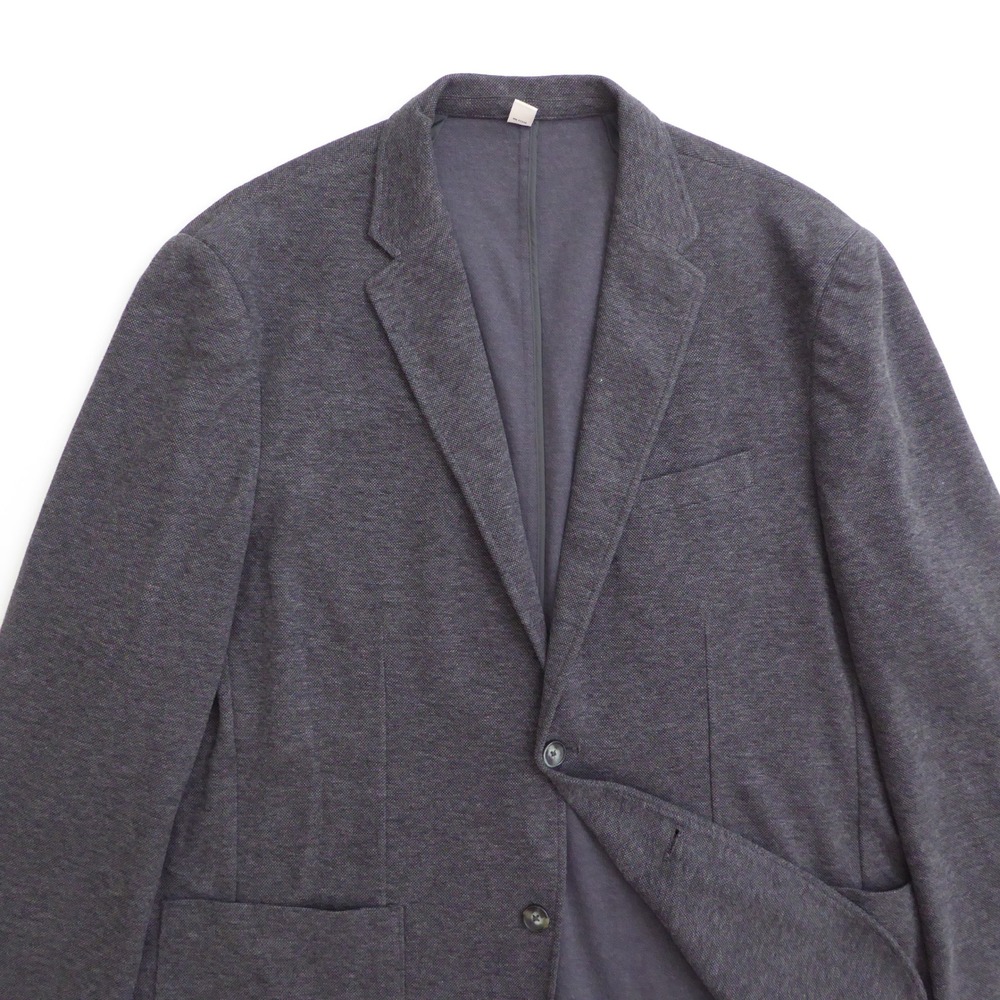 Joseph Abboud Mens Blazer Cotton Blend Gray Knit XXL Modern Fit